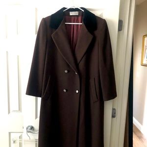 Women’s Wool Double breasted Coat, Size 10